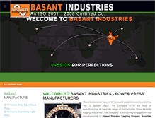 Tablet Screenshot of basantbi.com